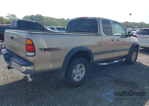 2002 Toyota Tundra Sr5 V8 from USA, damaged, VIN 5TBBT44172S302503